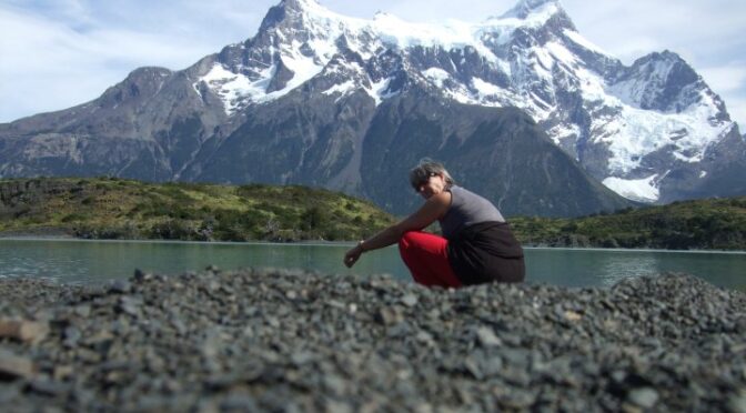 lago péhoé Patagonie